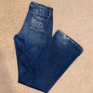 Bebe boot cut jeans size 28